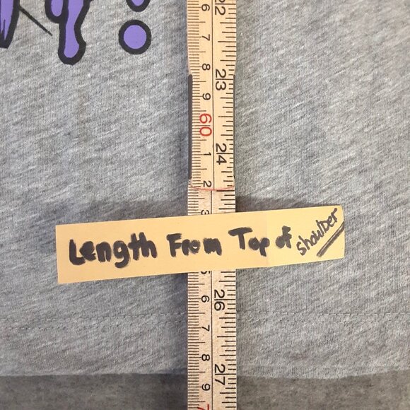 Wound Up Girls XXL Top If the Broom Fits Ride It Halloween Short Sleeve Pullover - Picture 4 of 6